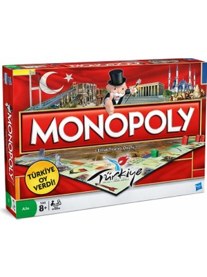 Monopoly Türkiye Kutu Oyunu Anime Temalı Strateji Oyunu 10+ Yaş Aile İçin Eğlenceli Seçenek