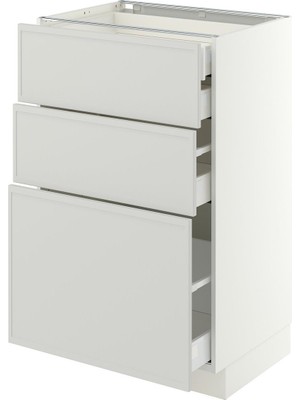 IKEA Gri Modern Mutfak Dolabı 80X60 cm