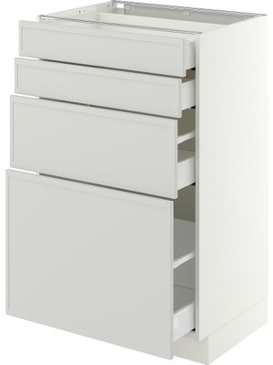 IKEA Gri Şık Mutfak Dolabı 80X60 cm