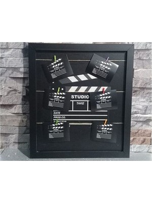 Elektronikçim Klaket Tasarımlı Ipli ve Mandallı Fotoğraf Çerçevesi