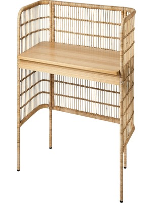 IKEA Beyaz Dayanıklı Çalışma Masası 110X54 cm