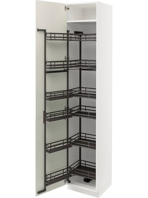 IKEA Beyaz Şık Mutfak Dolabı 60X60X200 cm