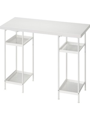 IKEA Beyaz Modern Çalışma Masası 140X60 cm