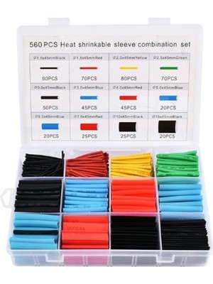 Elektronikçim Kablo Koruyucu Makaron Seti 560 Parça