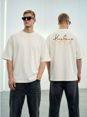 Wildwood-Oversize-Tshirt-Keep Going-Medium-Ecru