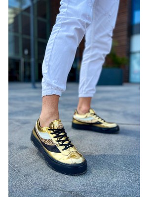 Chekich CH975 - Majesty St Erkek Ayakkabı Altın