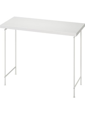 IKEA Beyaz Fonksiyonel Çalışma Masası 140X60 cm
