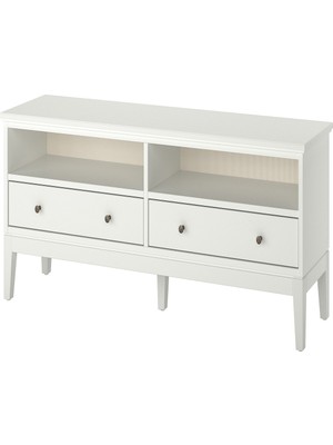IKEA Beyaz Kullanışlı Tv Ünitesi 162X40X63 cm