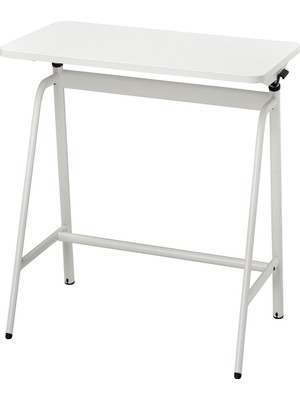 IKEA Beyaz Şık Çalışma Masası 100X60 cm