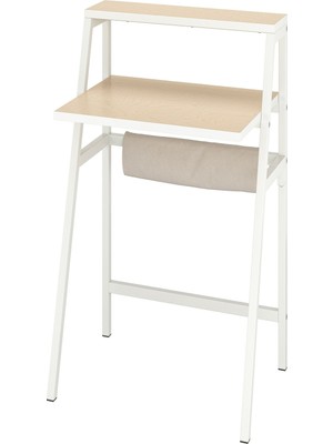 IKEA Beyaz Dayanıklı Çalışma Masası 80X60 cm