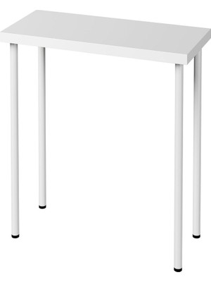 IKEA Beyaz Kullanışlı Çalışma Masası 100X45 cm