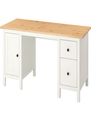IKEA Beyaz Kullanışlı Çalışma Masası 155X65 cm