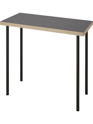 IKEA Gri Dayanıklı Çalışma Masası 120X60 cm