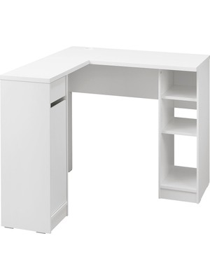 IKEA Beyaz Pratik Çalışma Masası 138X130 cm