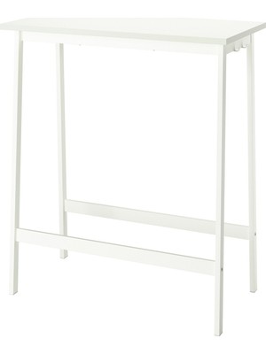 IKEA Beyaz Şık Çalışma Masası 140X68 cm