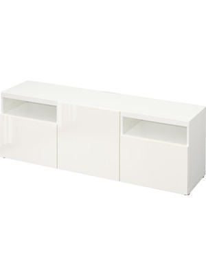 IKEA Beyaz Şık Tv Ünitesi 180X42X39 cm