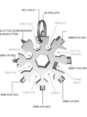 Elektronikçim Çok Amaçlı Kar Tanesi Tornavida Seti 18 In 1
