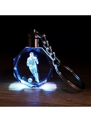 Elektronikçim Futbol Tasarımlı Işıklı Anahtarlık