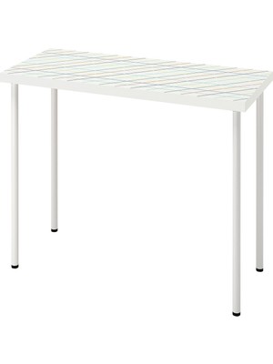 IKEA Beyaz Pratik Çalışma Masası 140X60 cm