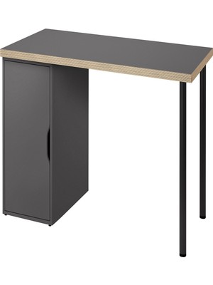 IKEA Gri Dayanıklı Çalışma Masası 120X60 cm