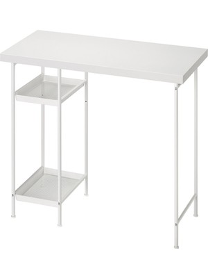 IKEA Beyaz Kullanışlı Çalışma Masası 120X60 cm