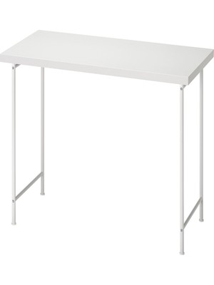 IKEA Beyaz Fonksiyonel Çalışma Masası 120X60 cm