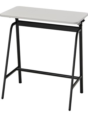 IKEA Gri Dayanıklı Çalışma Masası 100X60 cm
