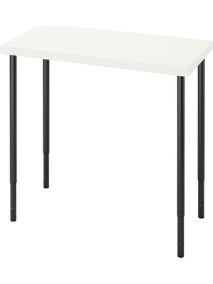IKEA Beyaz Fonksiyonel Çalışma Masası 120X60 cm