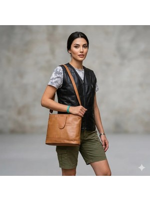 Sir Cliffson Deri Crossbody Çanta