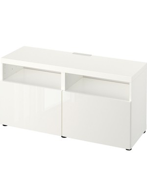 IKEA Beyaz Modern Tv Ünitesi 120X42X39 cm