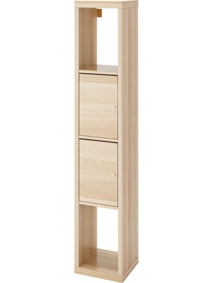 IKEA Meşe Modern Kitaplık Raf Ünitesi 42X147 cm