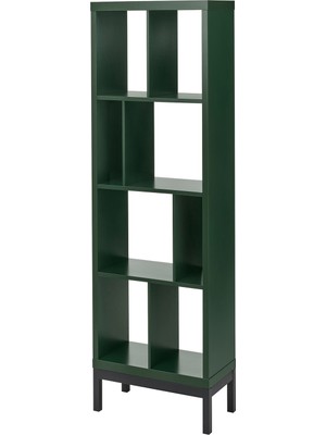 IKEA Yeşil Şık Kitaplık Raf Ünitesi 77X39X164 cm