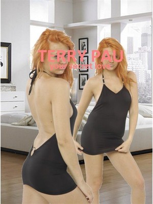 Afrodit AVM TP120626 Metalli Mini Elbise