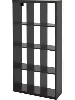 IKEA Venge Şık Kitaplık Raf Ünitesi 112X147 cm