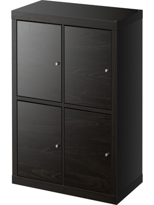 IKEA Venge Pratik Kitaplık Raf Ünitesi 77X77 cm