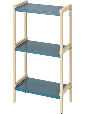 IKEA Beyaz Modern Kitaplık Raf Ünitesi 70X34X86 cm