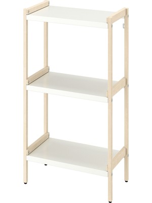 IKEA Beyaz Modern Kitaplık Raf Ünitesi 70X34X86 cm