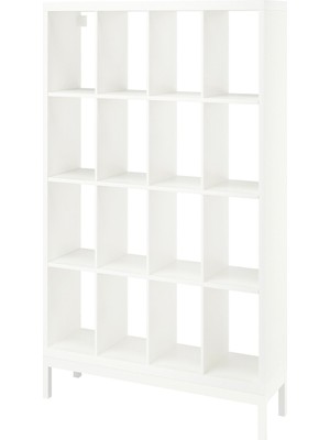 IKEA Beyaz Kullanışlı Kitaplık Raf Ünitesi 147X164 cm