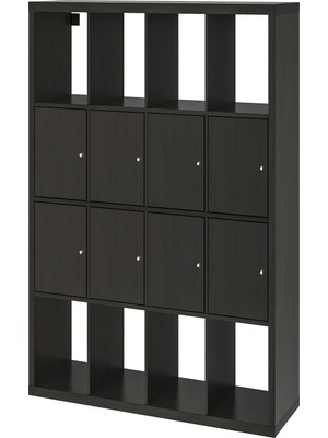 IKEA Venge Pratik Kitaplık Raf Ünitesi 147X147 cm