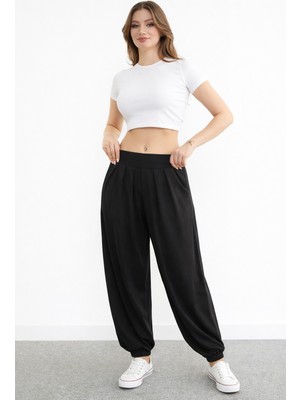 Modaplaza Kadın Önü Pileli Balon Pantolon 1310