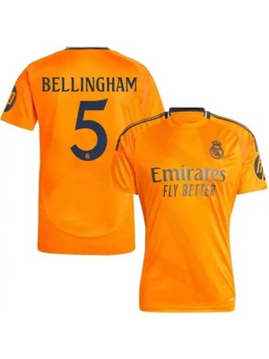Jude Bellingham 2024/25 Sezonu Deplasman Forması (Orange)
