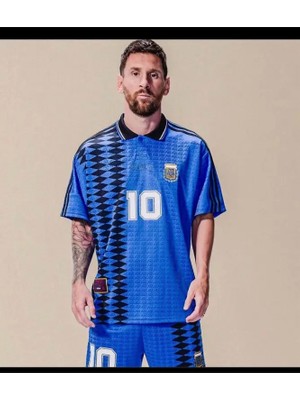 Arjantin 2023/24 Yeni Sezon Lionel Messi Ikonik Özel Nostalji Efsane Forması