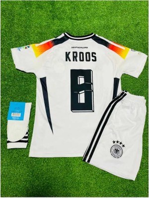 Almanya Euro 2024 Toni Kroos Iç Saha Çocuk Forması 3'lü Set