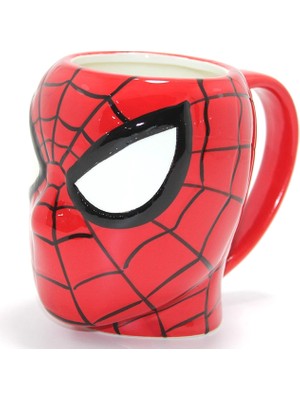 Marsilyan 3D Spiderman Tasarımlı Porselen Kupa Bardak