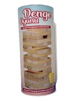 Belirtilmemiş Silindir Kutu Denge Oyunu