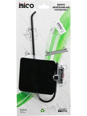 Marsilyan Siyah   Kapaklı Solo  Metal  Kağıt Havluluk   Yapışkanlı Montaj BNY-712 (4887)