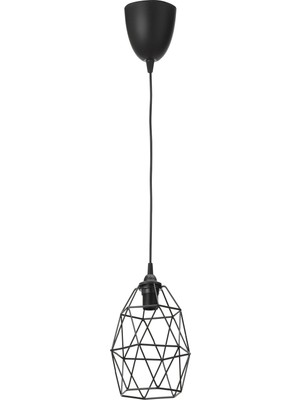 IKEA Siyah Fonksiyonel Avize 20 cm