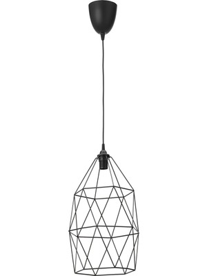 IKEA Siyah Kullanışlı Avize 30 cm