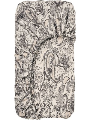 IKEA Gri Kullanışlı Lastikli Çarşaf 120X200 cm