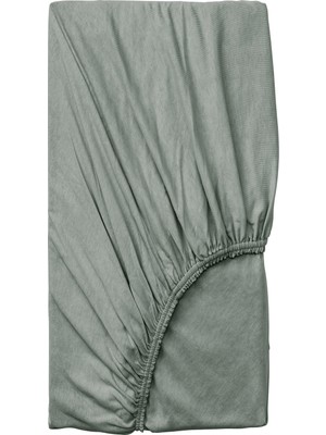 IKEA Gri Modern Lastikli Çarşaf 140X200 cm